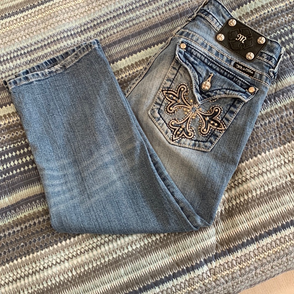 Miss me cropped jeans size 31